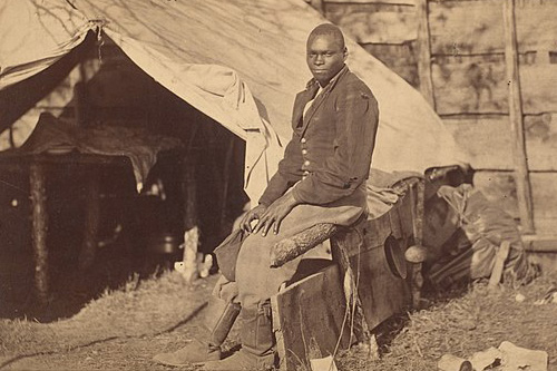 African American Civil War soldier