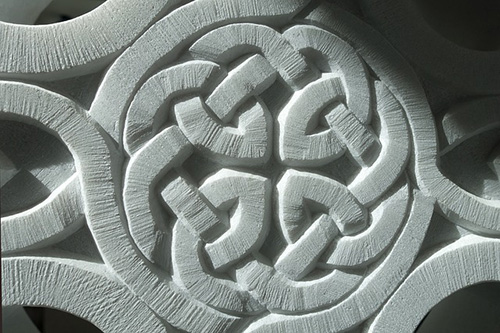 Intricate Celtic art