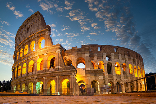 The Colosseum at Night