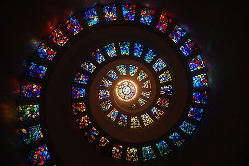 Photo of stained glass windows