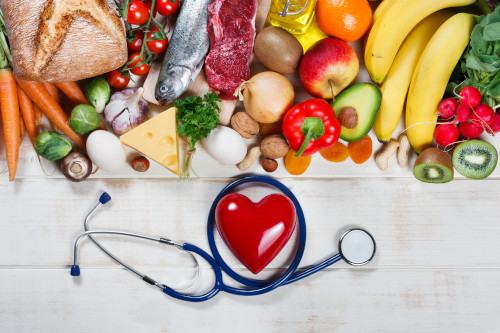 Wellness heart food image