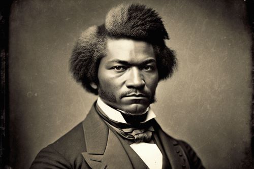 Photo of a young Frederick Douglass