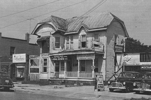 Old photograph of Bethesda,Maryland