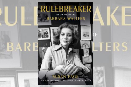 Book jacket Rulebreaker Barbara Walters book