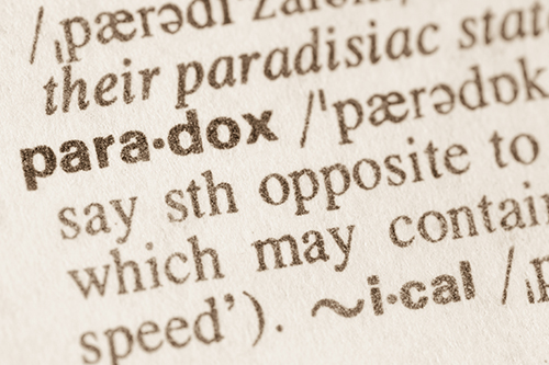 Definition of word paradox in dictionary