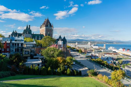 Photo of waterfront in Quebec City, Canada