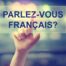 Words "Parlez-Vous Francais" with a question mark