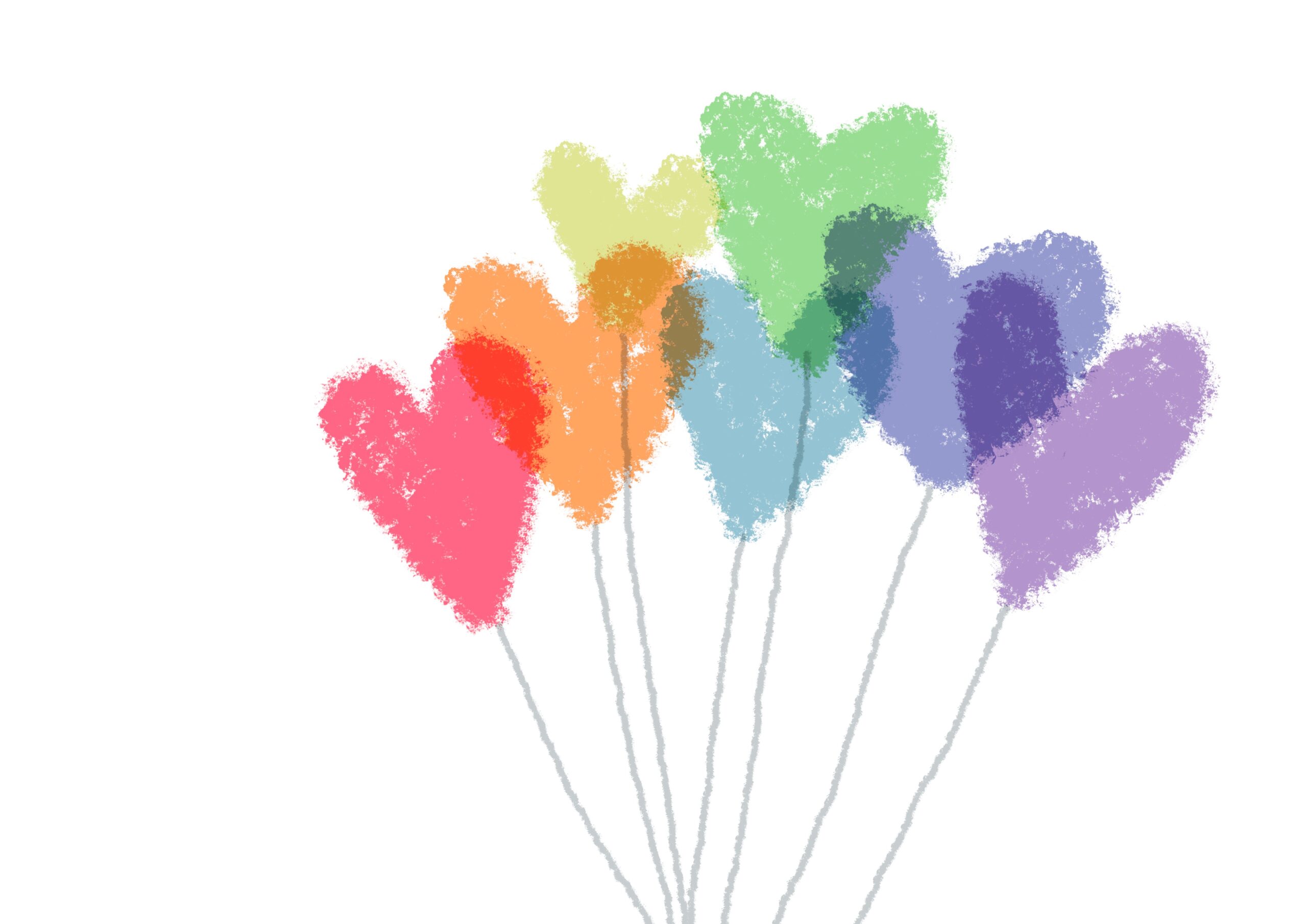 heart balloons