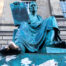 Statue of the philosopher David Hume
