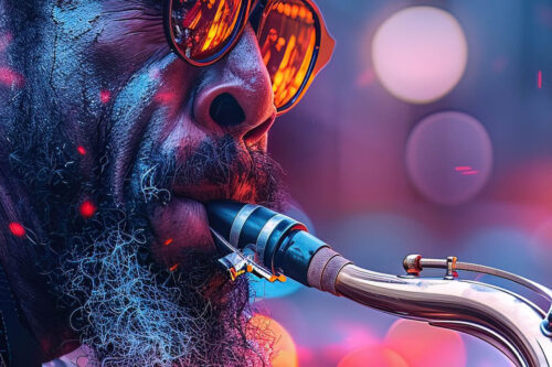 Saxophone player