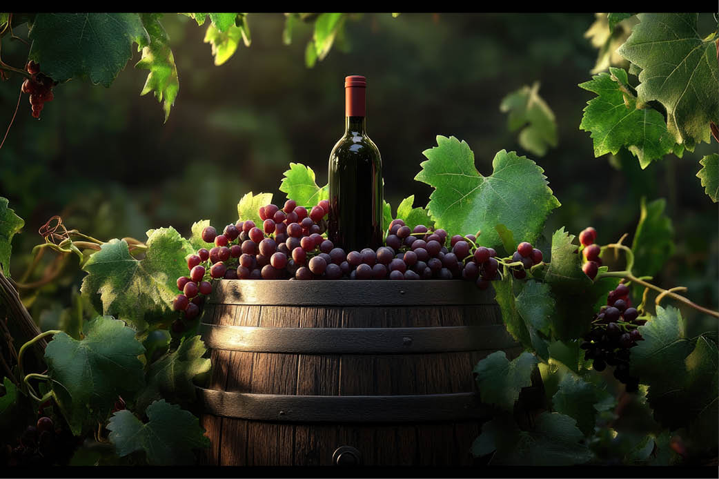 Wine winemaking Image of grapes for winemaking