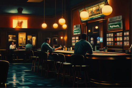 Bar scene