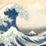 painting of waves